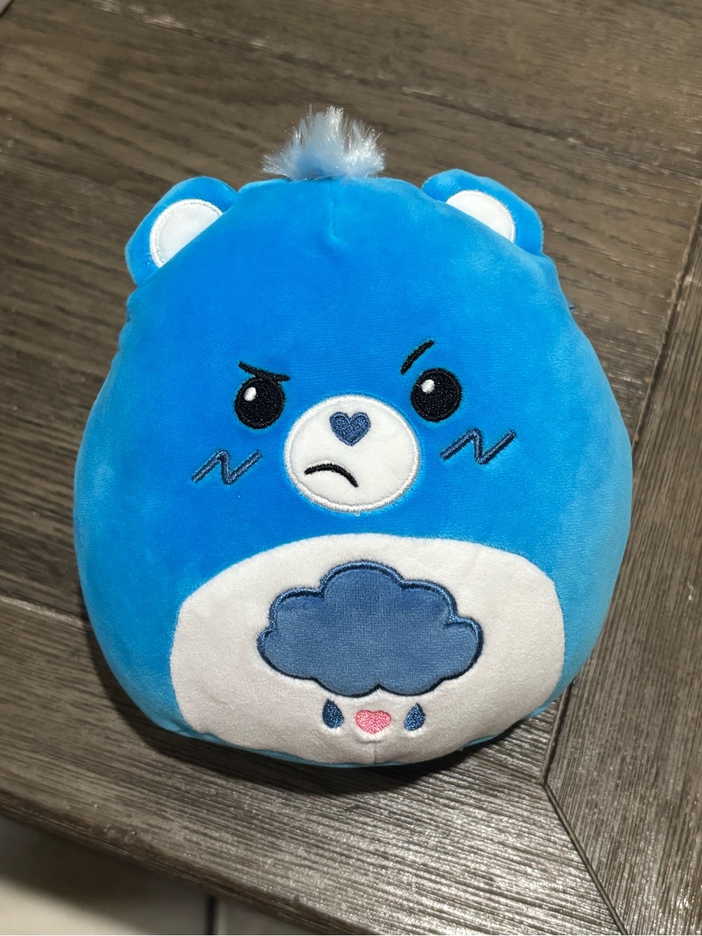 Care Bears Squishmallows • Blue Grumpy Bear 8 inch Plush
